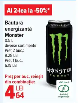 Băutură energizantă Monster