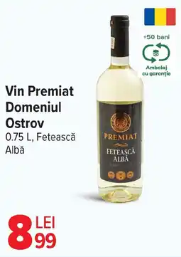 Vin Premiat Domeniul Ostrov