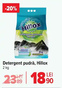 Detergent pudră, Hillox