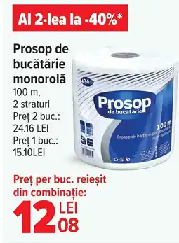 Carrefour Market Prosop de bucătărie monorolǎ Ofertă