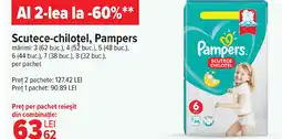 Carrefour Market Scutece-chiloţel, Pampers Ofertă