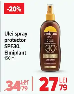Ulei spray protector SPF30, Elmiplant