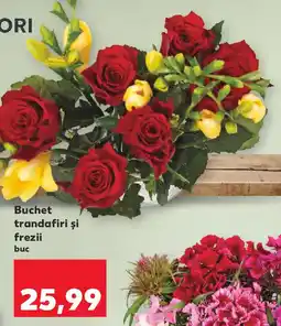 Kaufland Buchet trandafiri şi frezii Ofertă