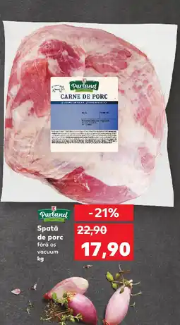 Kaufland Spată de porc Ofertă
