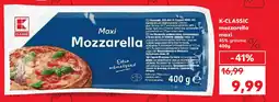 Kaufland K-CLASSIC mozzarella maxi Ofertă