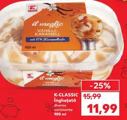 Kaufland K-CLASSIC Îngheţată Ofertă