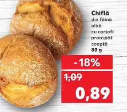 Kaufland Chiflă din făină albă cu cartofi proaspăt coaptă Ofertă