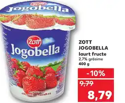 ZOTT JOGOBELLA laurt fructe 2,7% grăsime