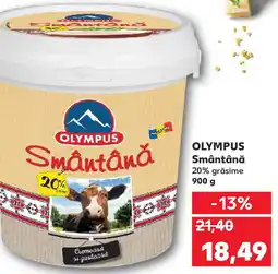 Kaufland OLYMPUS Smântână 20% grăsime Ofertă