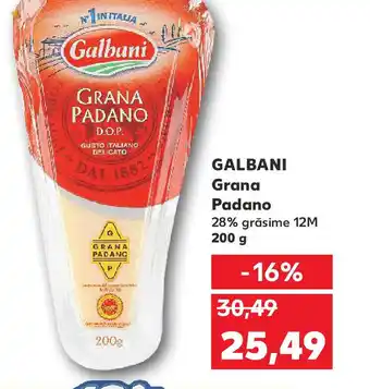 Kaufland GALBANI Grana Padano Ofertă