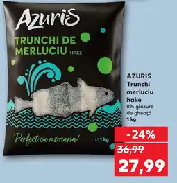 Kaufland AZURIS Trunchi merluciu hake Ofertă