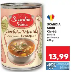 SCANDIA SIBIU Ciorbă