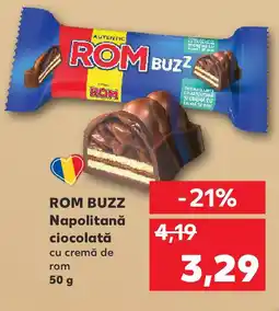 Kaufland ROM BUZZ Napolitană ciocolată Ofertă