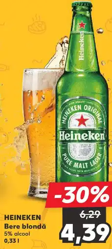 Kaufland HEINEKEN Bere blondă Ofertă