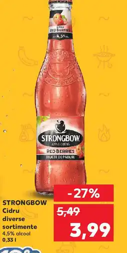 Kaufland STRONGBOW Cidru Ofertă
