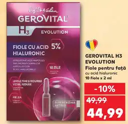 Kaufland GEROVITAL H3 EVOLUTION Fiole pentru faţă Ofertă