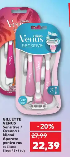 GILLETTE VENUS Sensitive / Oceana / Miami Aparate pentru ras