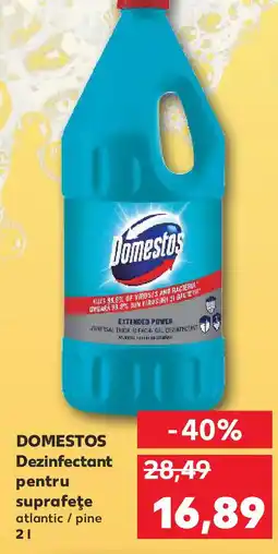 Kaufland DOMESTOS Dezinfectant pentru suprafeţe Ofertă