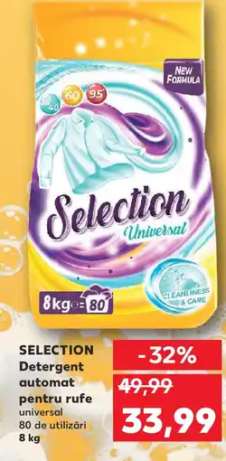 Kaufland SELECTION Detergent automat pentru rufe Ofertă