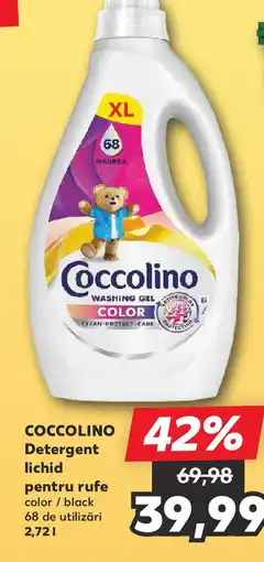 Kaufland COCCOLINO Detergent lichid pentru rufe Ofertă