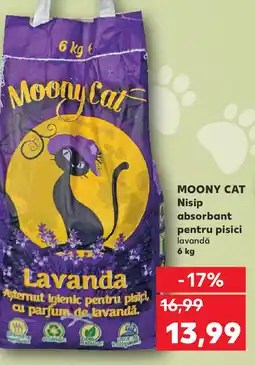 MOONY CAT Nisip absorbant pentru pisici
