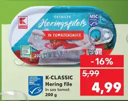 Kaufland K-CLASSIC Hering file Ofertă