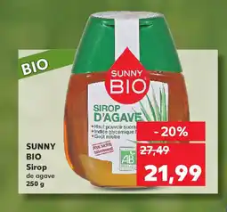 SUNNY Bio Sirop de agave