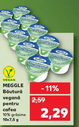 Kaufland MEGGLE Băutură vegană pentru cafea Ofertă