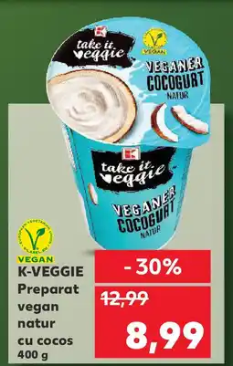 Kaufland K-VEGGIE Preparat vegan natur cu cocos Ofertă