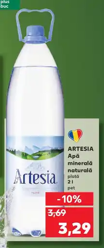 Kaufland ARTESIA Apă minerală naturală plată Ofertă