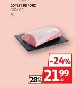 Auchan Cotlet de porc Ofertă