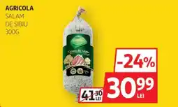 Auchan AGRICOLA Salam de sibiu Ofertă