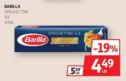 Auchan BARILLA Spaghettini N3 Ofertă