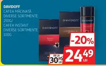 Auchan DAVIDOFF Cafea măcinată Ofertă