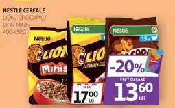 Auchan NESTLE Cereale lion/chocapic/ lion minis Ofertă