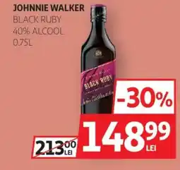 Auchan JOHNNIE WALKER Black ruby Ofertă