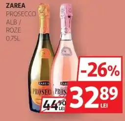 Auchan ZAREA Prosecco alb/ roze Ofertă