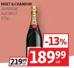 Auchan MOET & CHANDON Şampanie alb brut Ofertă