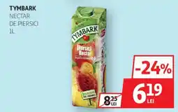 Auchan TYMBARK Nectar de piersici Ofertă