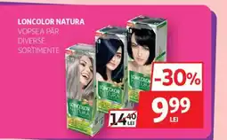 Auchan LONCOLOR NATURA Vopsea pår Ofertă