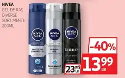 Auchan NIVEA Gel de ras Ofertă