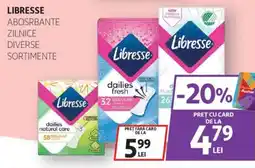 Auchan LIBRESSE Abosrbante zilnice Ofertă