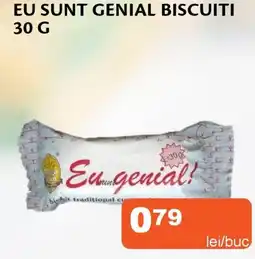 Eu sunt genial biscuiti