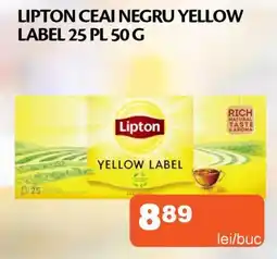 Lipton ceai negru yellow label 25 PL