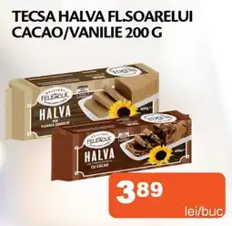 Tecsa halva fl.soarelui cacao/vanilie