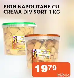 Unicarm Pion napolitane cu crema Ofertă