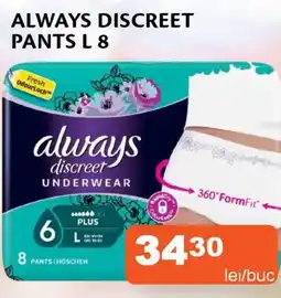Unicarm Always discreet pants L Ofertă
