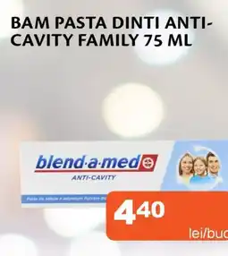 Unicarm Bam pasta dinti anti- cavity family Ofertă