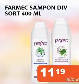 Unicarm Farmec sampon Ofertă