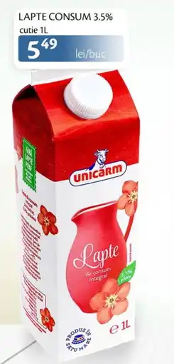 Unicarm Lapte consum 3.5% Ofertă